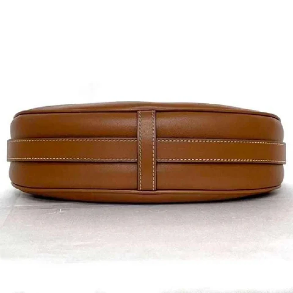 Celine Vintage Pre-owned Leather shoulder-bags Brown Dames