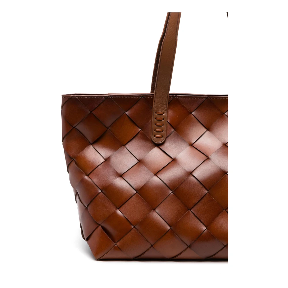 Dragon Diffusion Bruine leren crossover tote tas Brown Dames