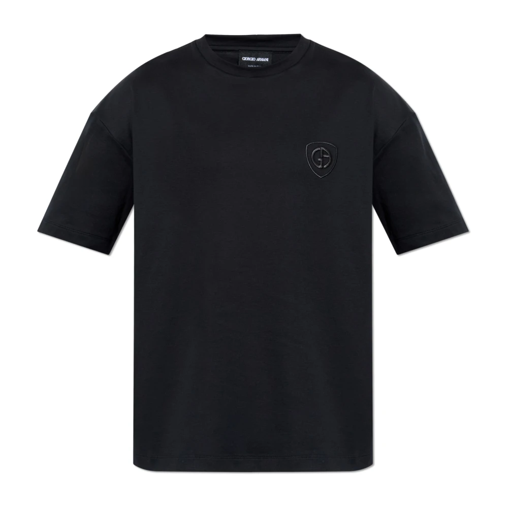 Giorgio Armani Herren Schwarz Oberteile, K, Xlgröße: