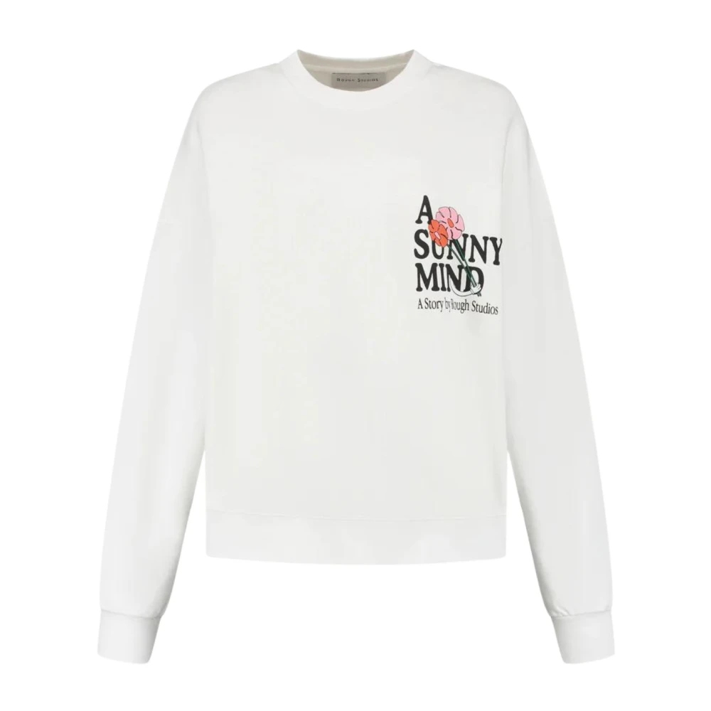 Rough Studios Sunny Mind Sweatshirt White Dames