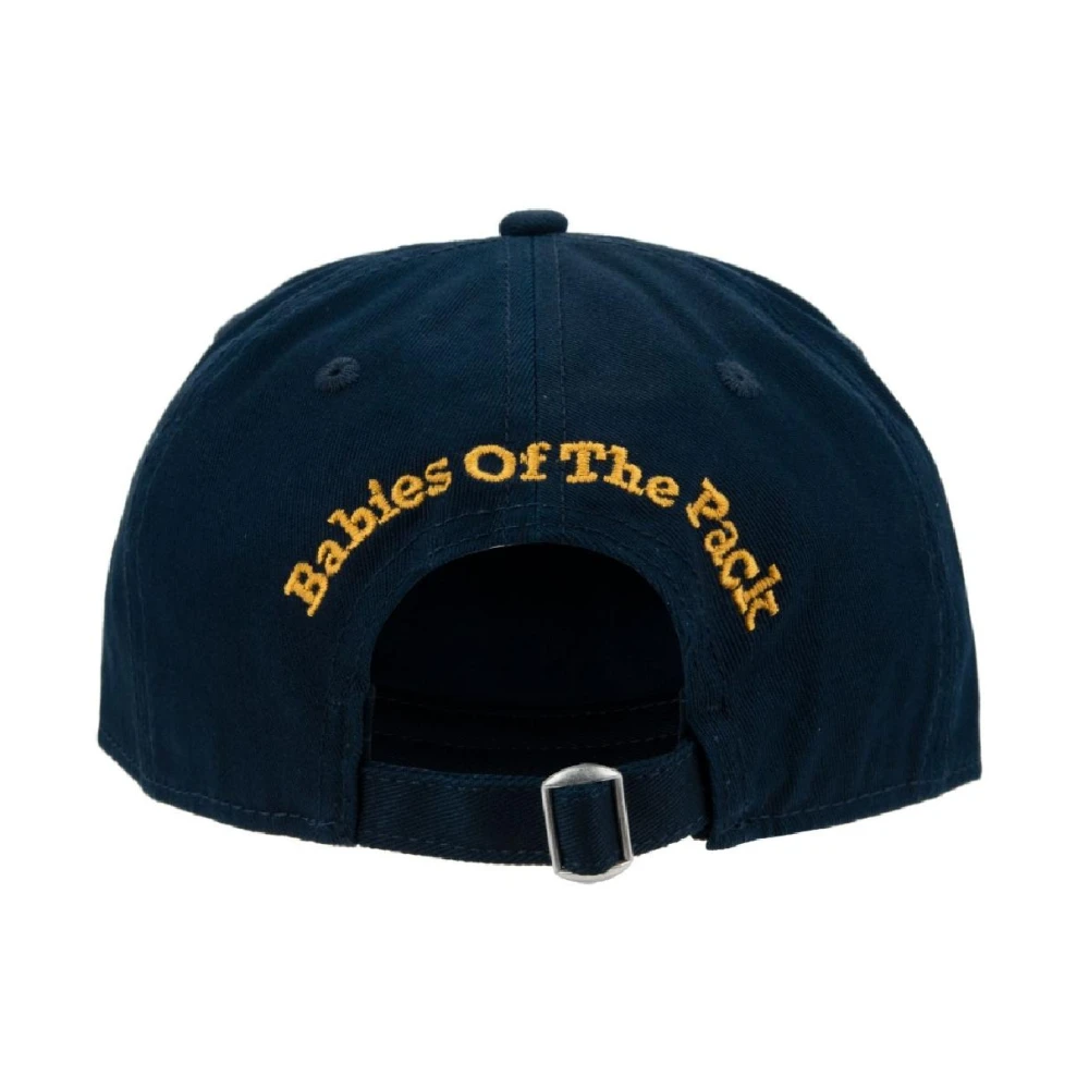 Dsquared2 Geborduurde baseballpet met gesp Blue Unisex