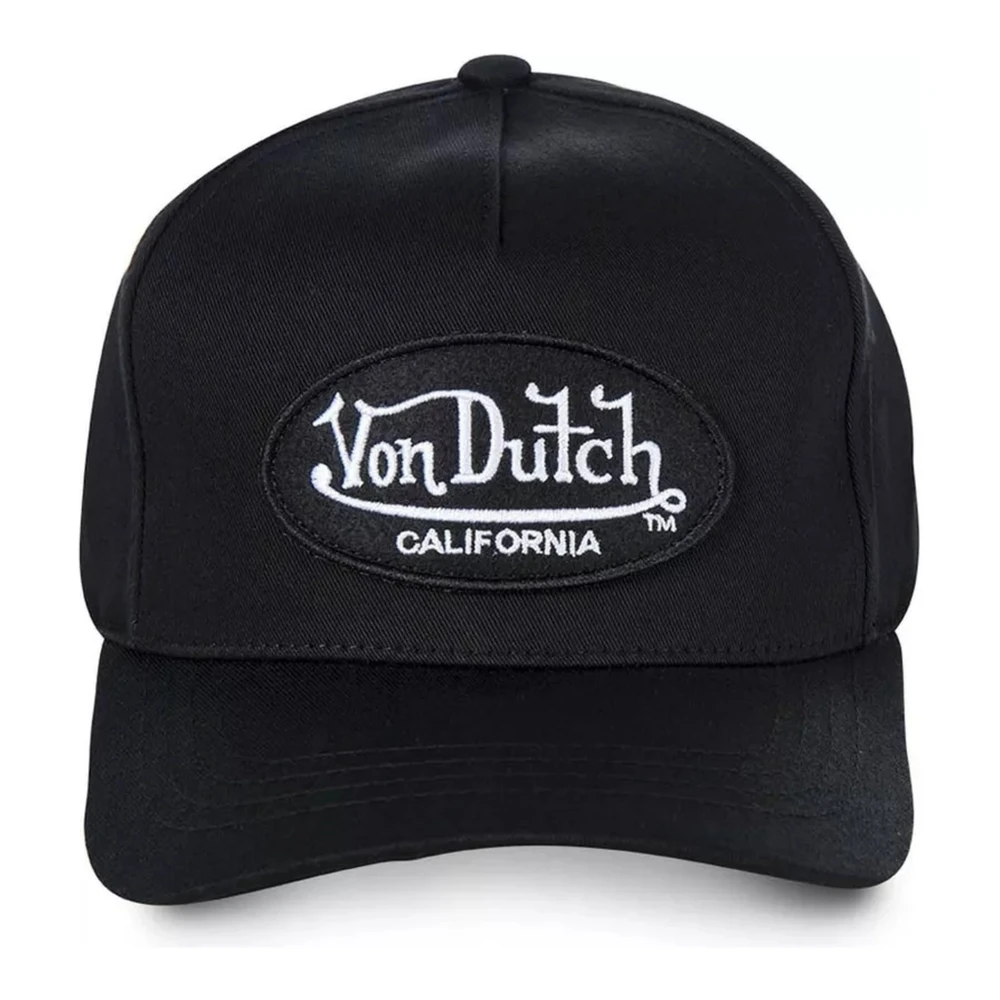 Von Dutch Zwarte Junior Trucker Cap Black Heren