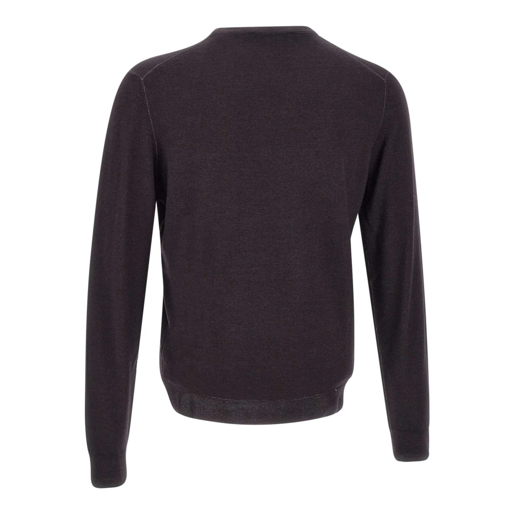 Filippo De Laurentiis Amaranth Wollen Trui Colors Collection Brown Heren