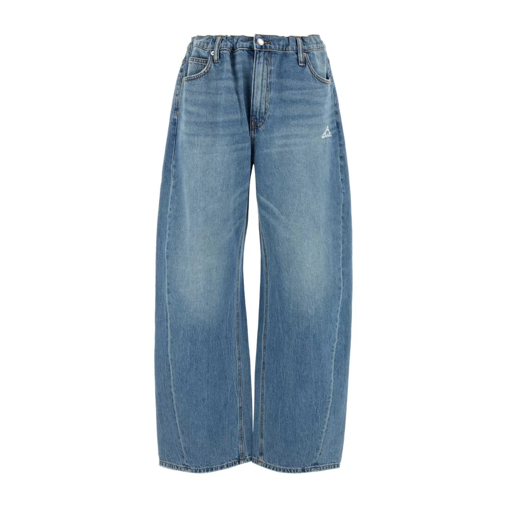 Alexander wang Wijde Pijp Denim Jeans Blue Dames