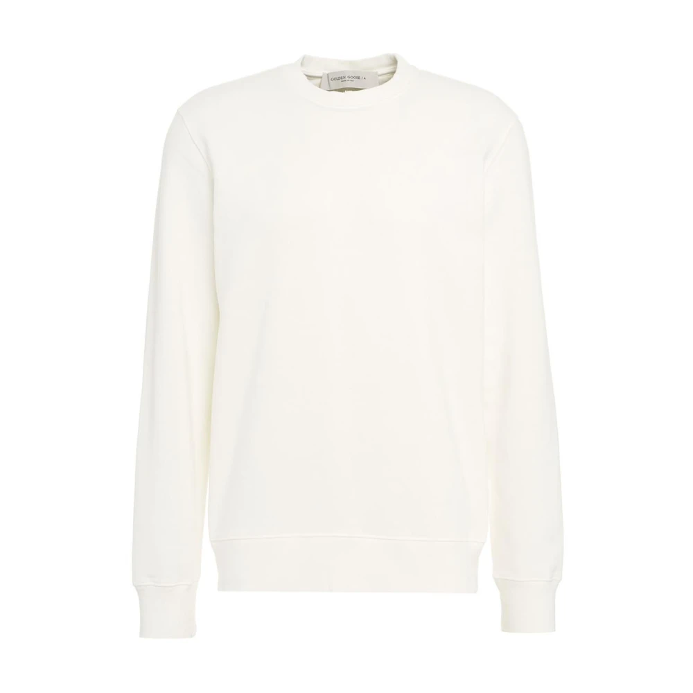 Golden Goose Sweatshirt White, Herr