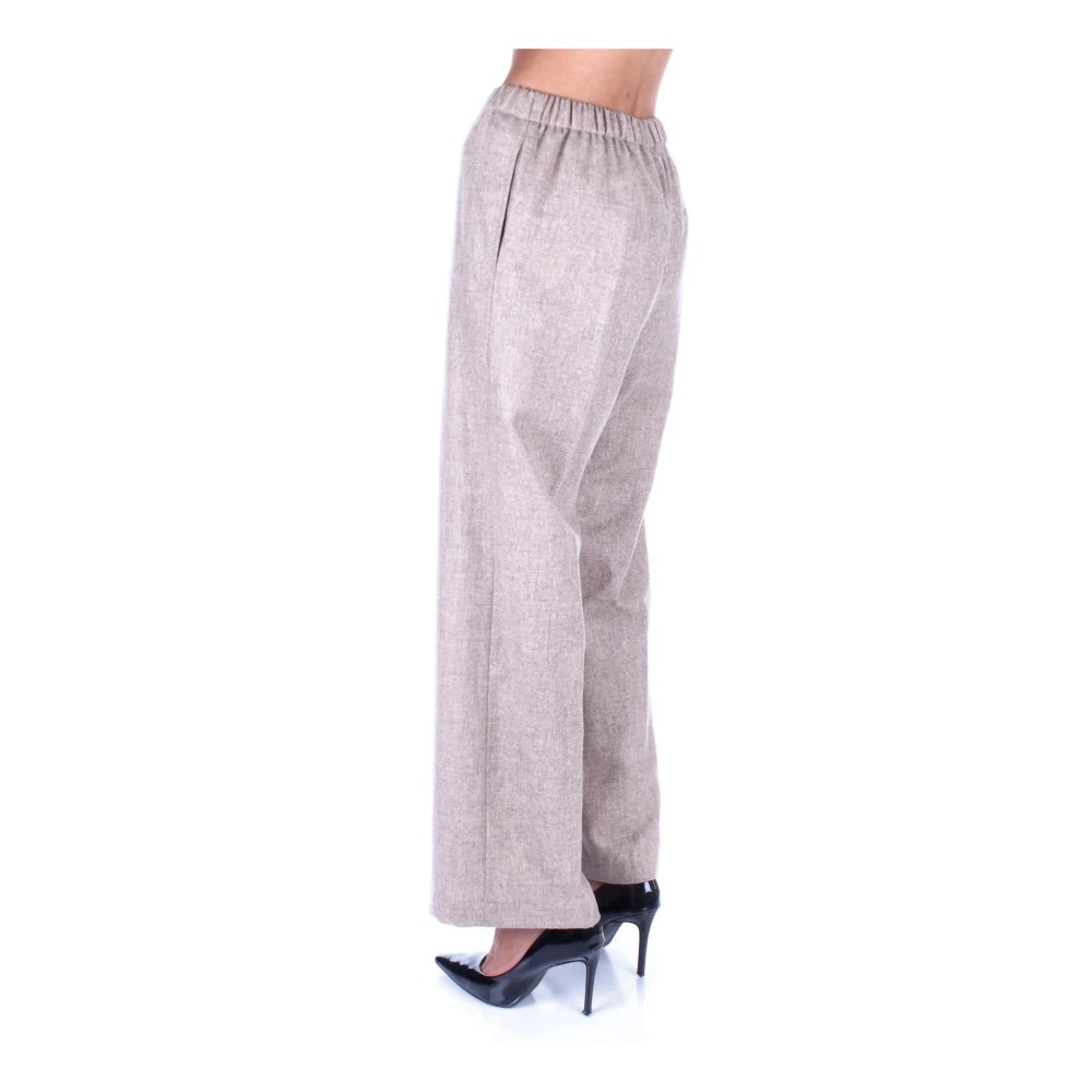 Aspesi Wijde broek Beige Dames