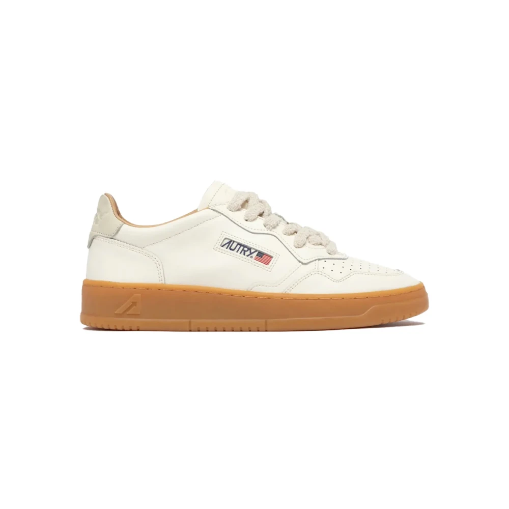 Autry White Sneakers, Female, 7 Uk, Medalist Low
