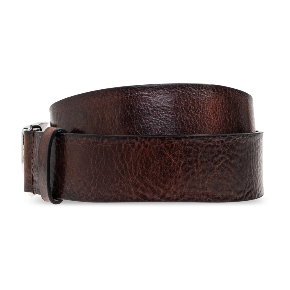 Dsquared2 Leren riem Brown Heren