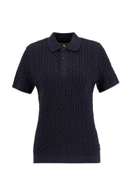 Hartland Knitted Polo Shirt