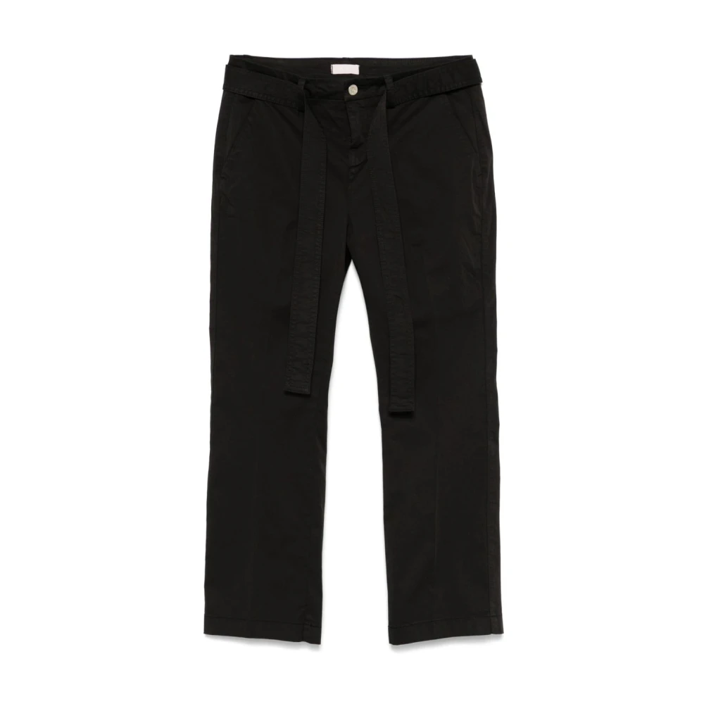 Liu Jo Women's Black Straight Trousers,, Jeans With Detachable Waist Belt W30