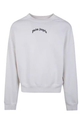Back Curved Logo Loose Crew