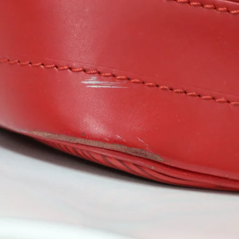 Louis Vuitton Vintage Pre-owned Leather louis-vuitton-bags Red Dames