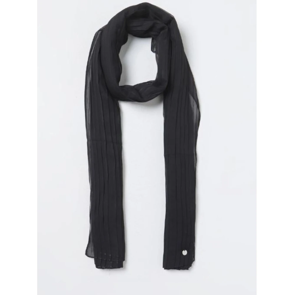 Liu Jo Geplooide Stola 2A4009T0300 Black Dames