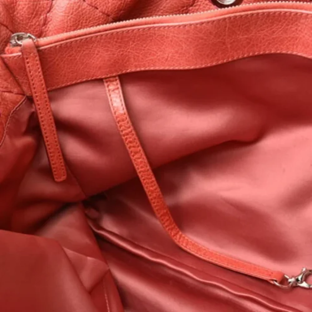 Chanel Vintage Pre-owned Fabric chanel-bags Pink Dames
