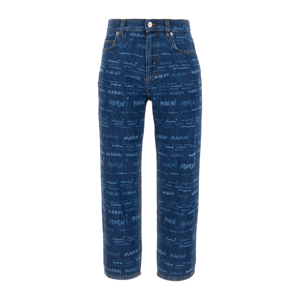 Marni Klassieke Denim Jeans voor dagelijks gebruik Blue Dames