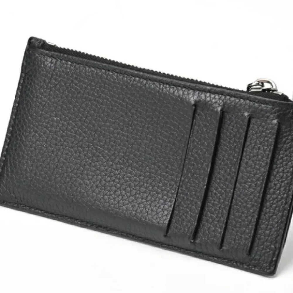 Dior Vintage Pre-owned Leather home-office Black Dames
