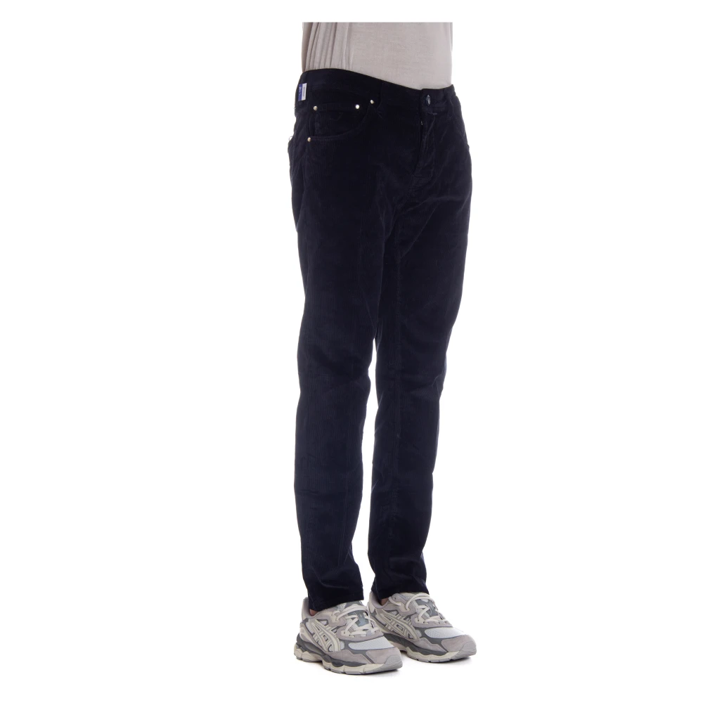 Jacob Cohën Luxe 5-pocket fluwelen jeans Blue Heren