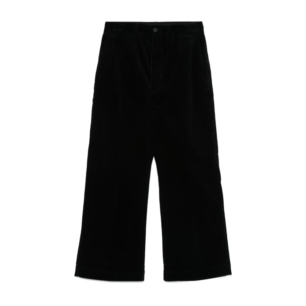 Ralph Lauren Wijde broek Black Dames