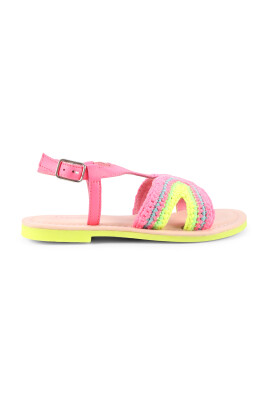 fuchsia-leather-sandals-with-crochet-band