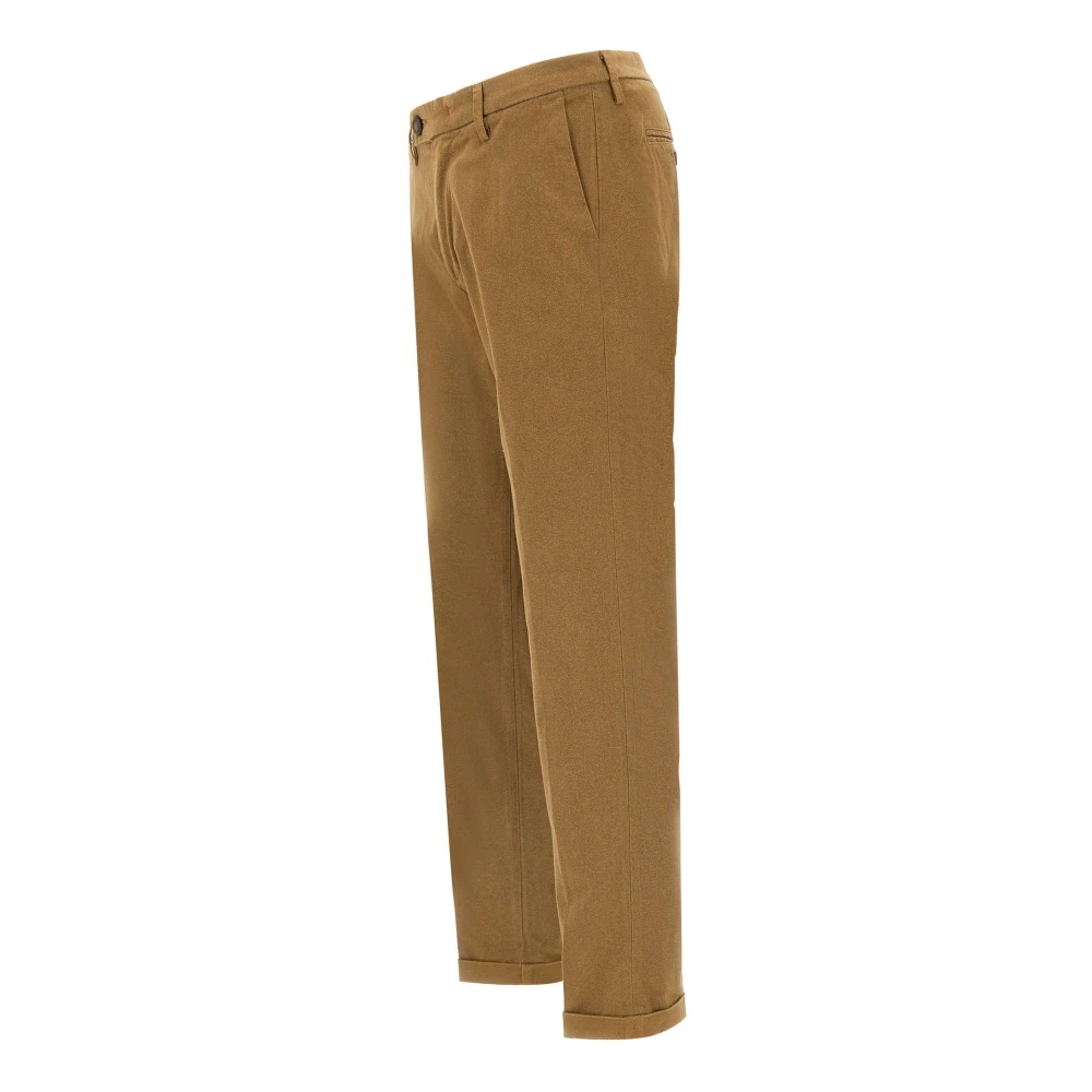 Re-Hash Bruine Casual Broek Brown Heren