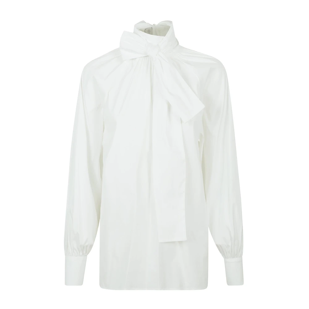Eleventy Elegante Overhemd met Riem White Dames