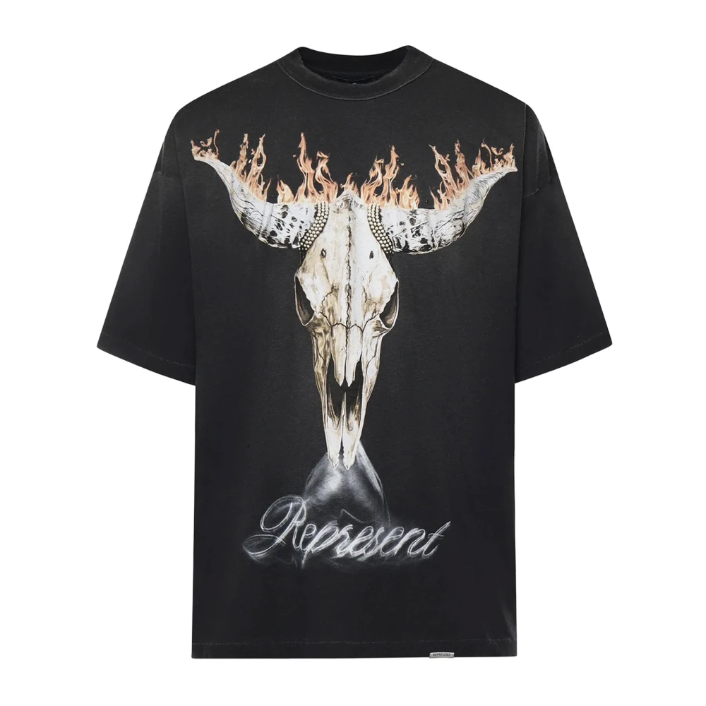 Represent Men's Black T-Shirts, M, British Cowboys T-Shirt