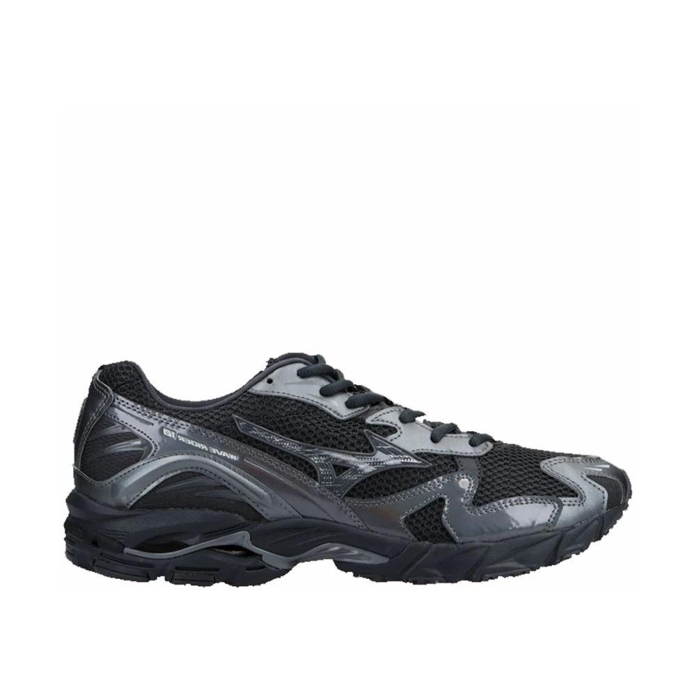 Mizuno Grå Wave Rider 10 Sneakers Black, Herr