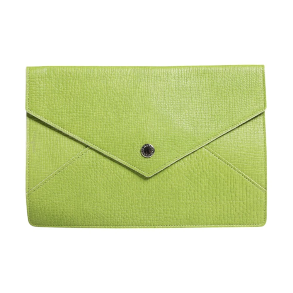 Dolce & Gabbana Women's Green Envelope Clutch