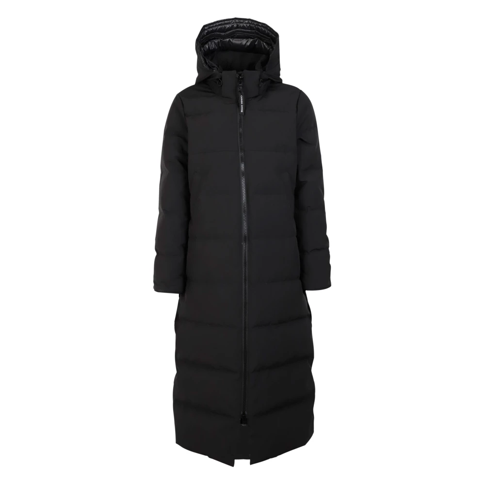 Canada Goose Kallt Miljö Performance Satin Parka Black, Dam