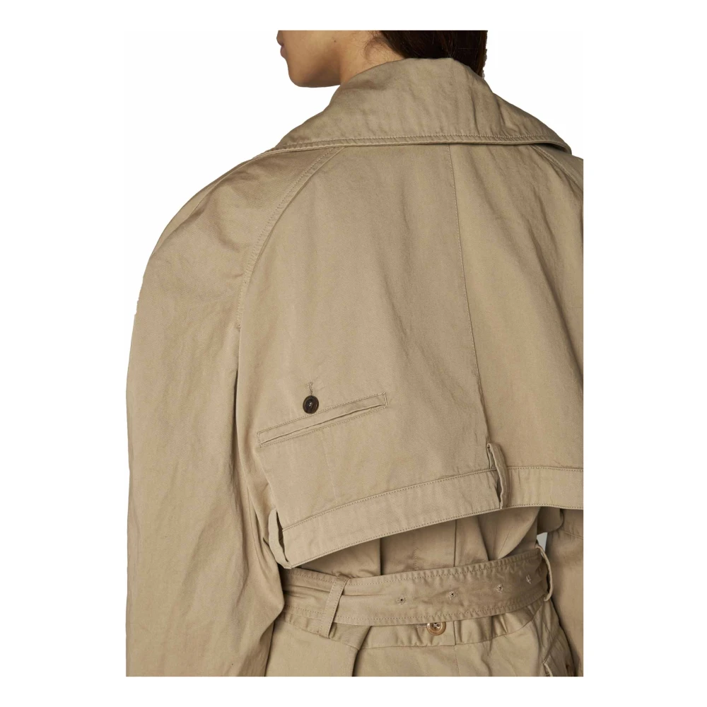 Balenciaga Stijlvolle Jassen in Wit Blauw Beige Dames
