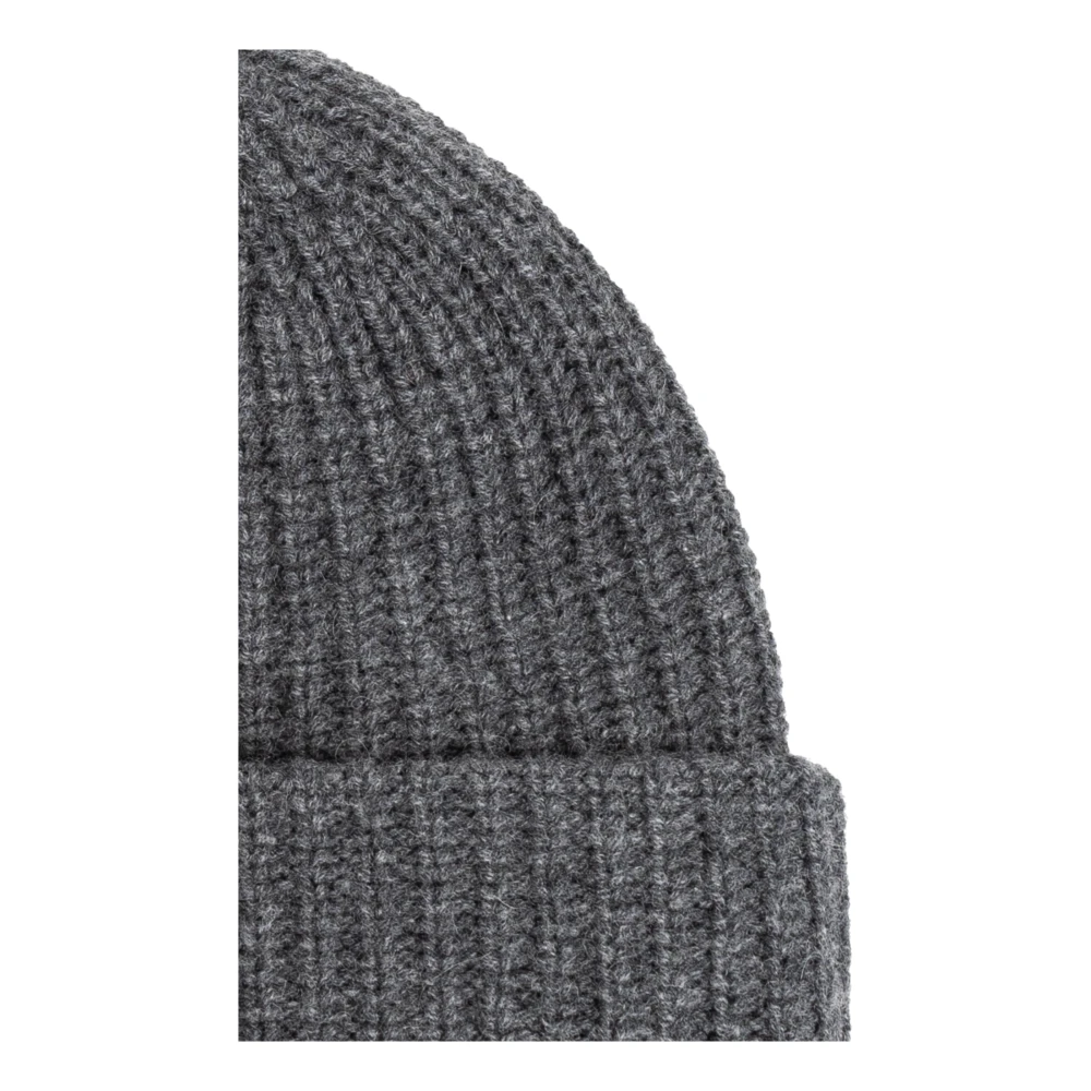Yves Salomon Wollen muts Gray Dames