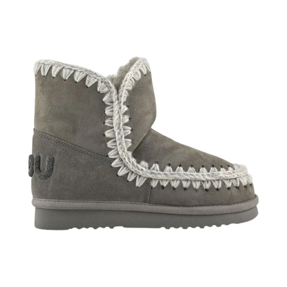 Mou Women's Gray Stivali E Stivaletti Poliestere
