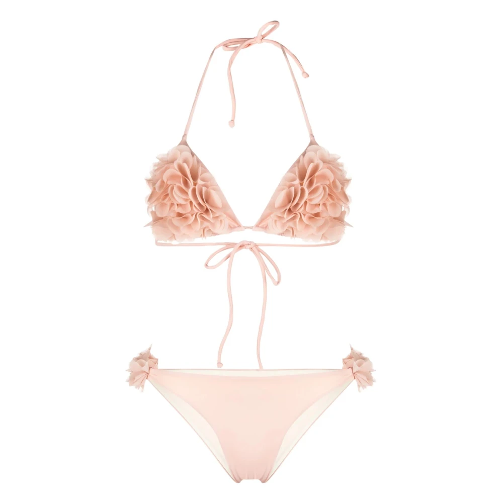 La Revêche Rosa kvarts blommig bikini Pink, Dam