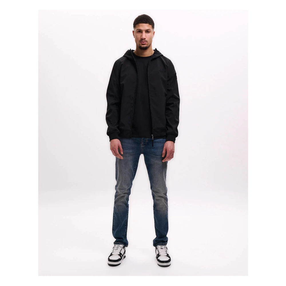 Malelions Softshell jas in zwart Herenlions Black Heren