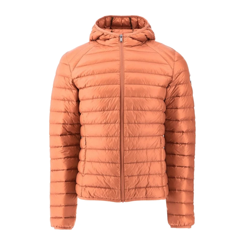 Jott Lichte getailleerde capuchonjas Nico Orange Heren