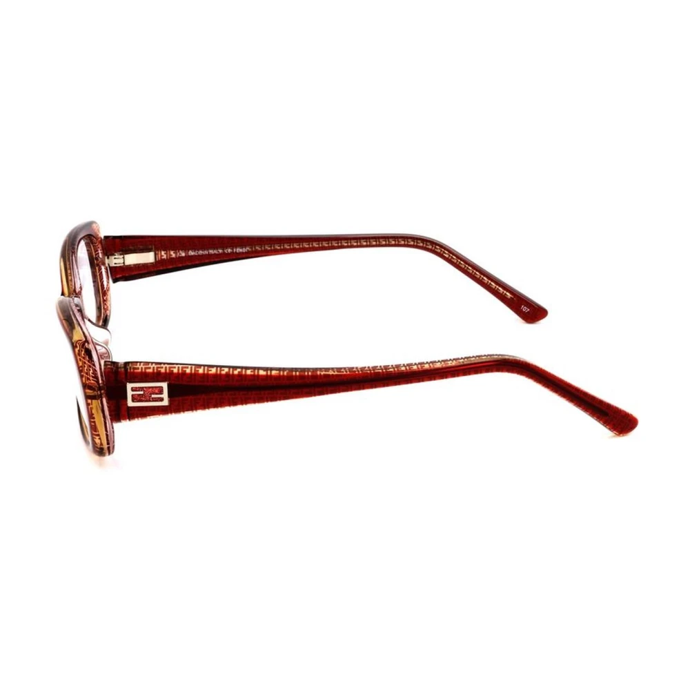 Fendi Bordeaux Acetaat Dameshorloge Red Dames