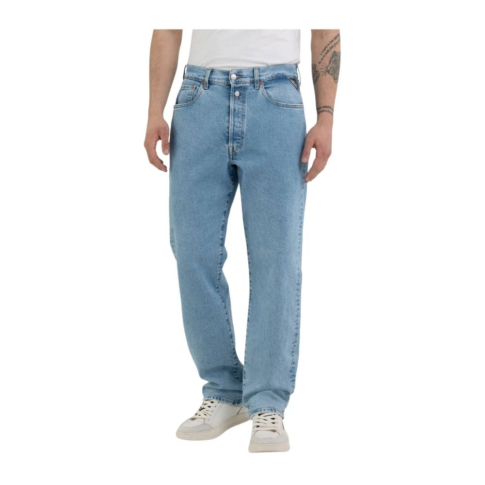 Vintage Stil Straight Fit Jeans