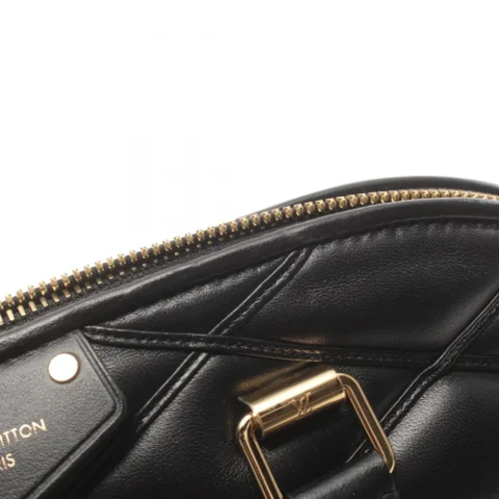 Louis Vuitton Vintage Pre-owned Leather handbags Black Dames