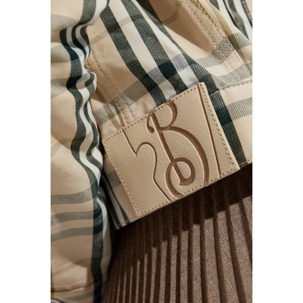 Burberry Jas met ruitpatroon Beige Dames