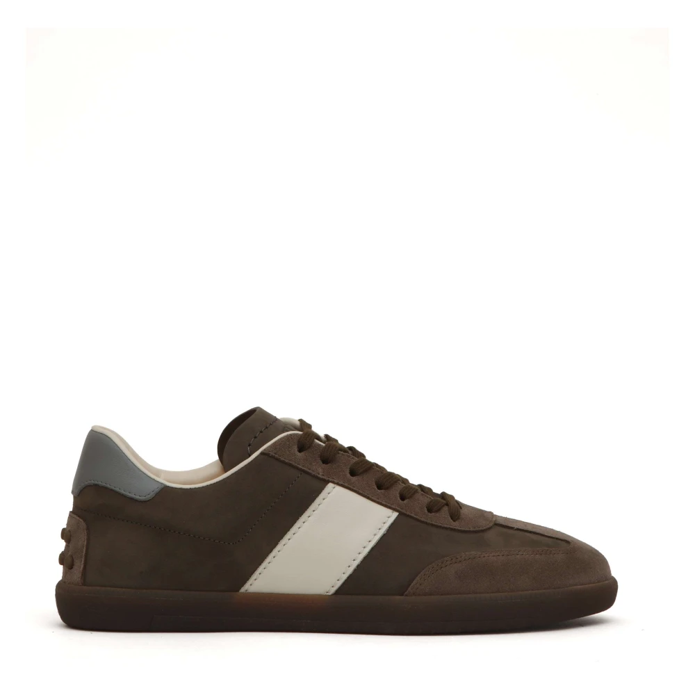 Tod’s Tabs Sneakers Heren Schoenen Bruin