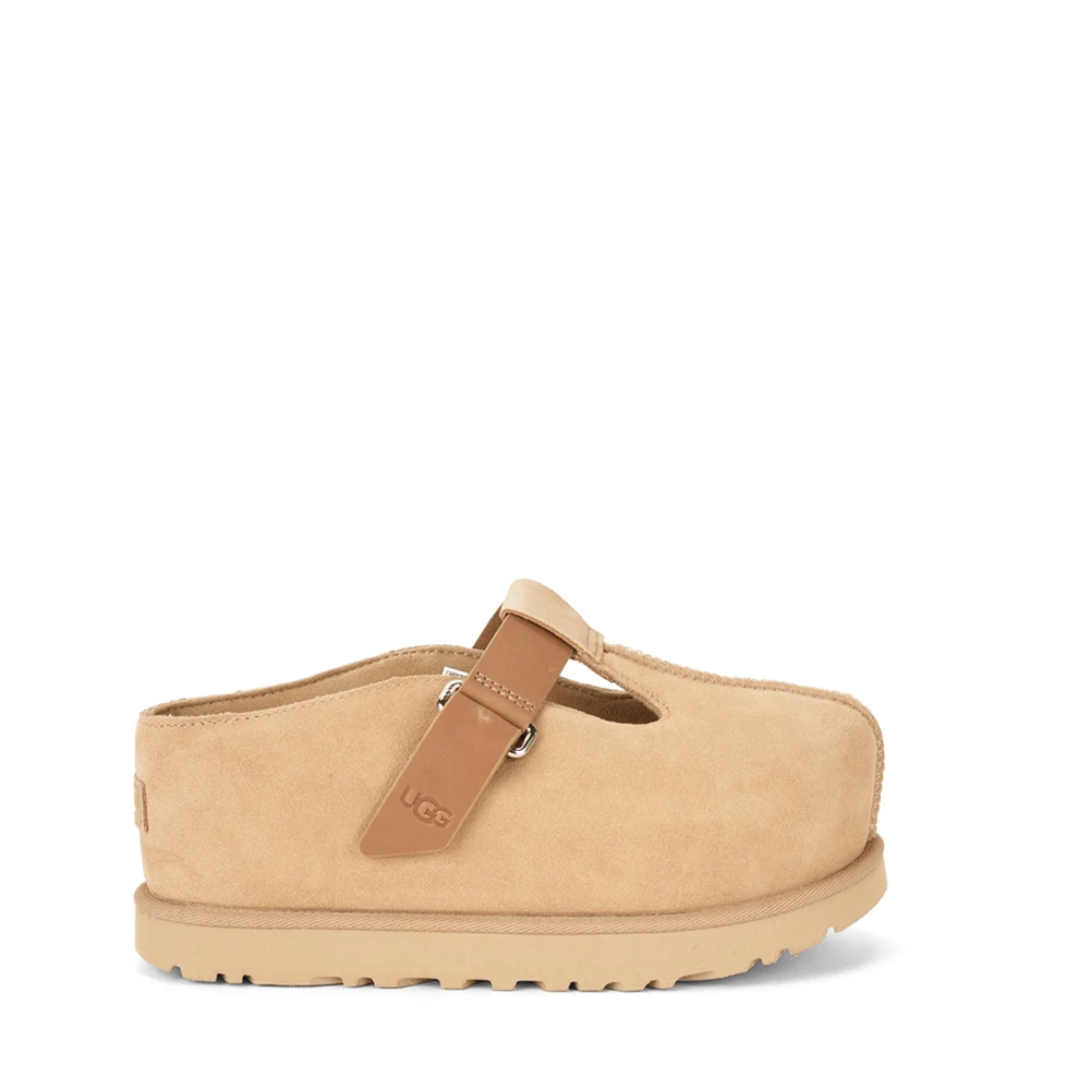 Ugg Beige Mules, Female, 5 Uk, Goldenstar Hi Clog