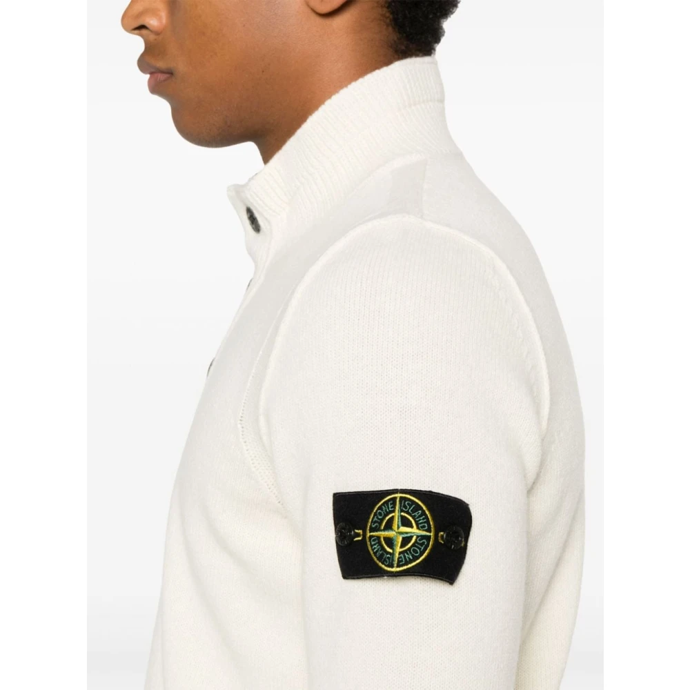 Stone Island Beige Sweater Collectie Beige Heren