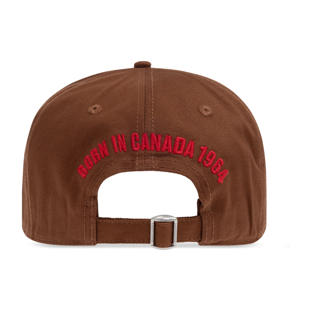 Dsquared2 Baseball Cap Brown Heren