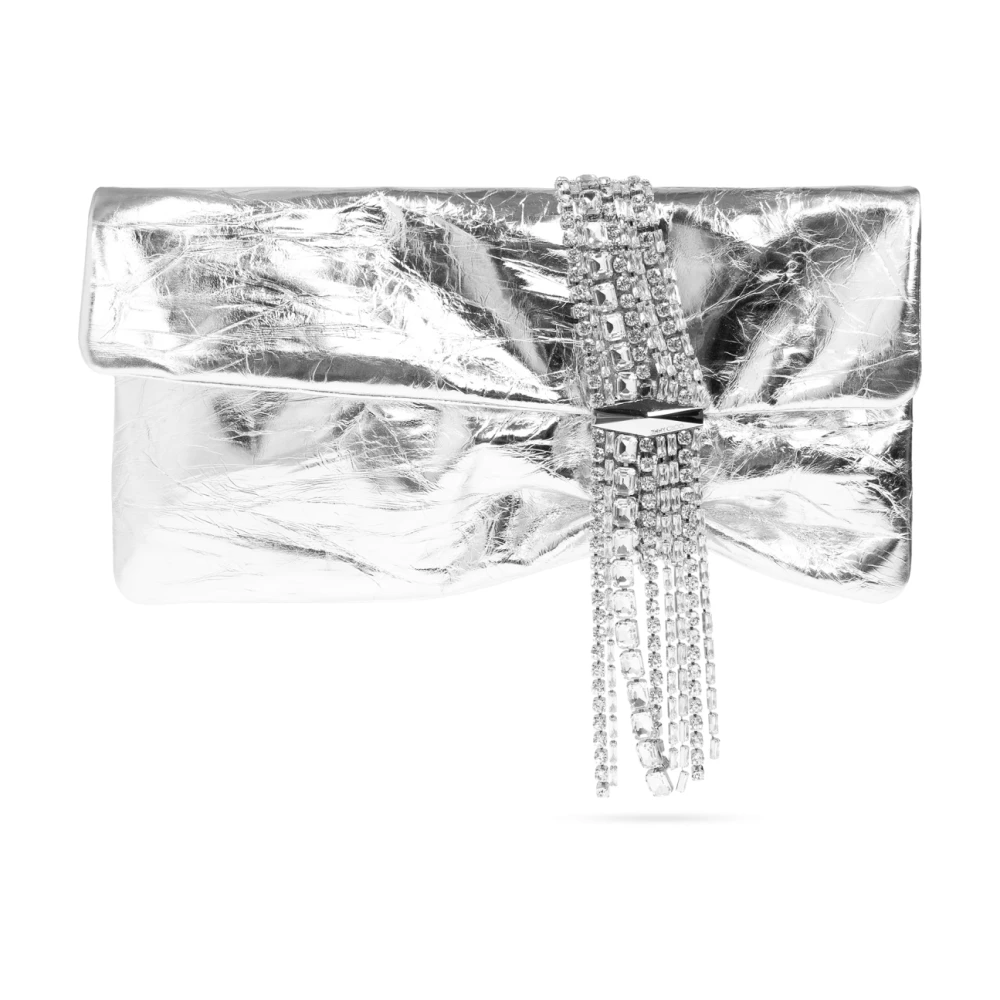 Jimmy Choo Clutch Zandra Gray Dames