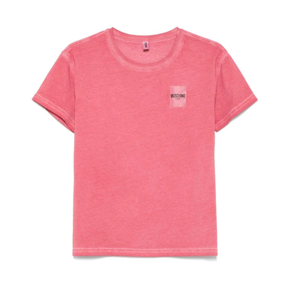Moschino - Tops > T-Shirts - Red - Moschino - Modalova