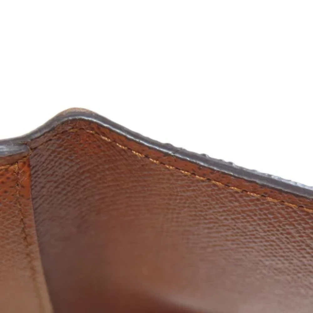 Louis Vuitton Vintage Pre-owned Canvas key-holders Brown Dames