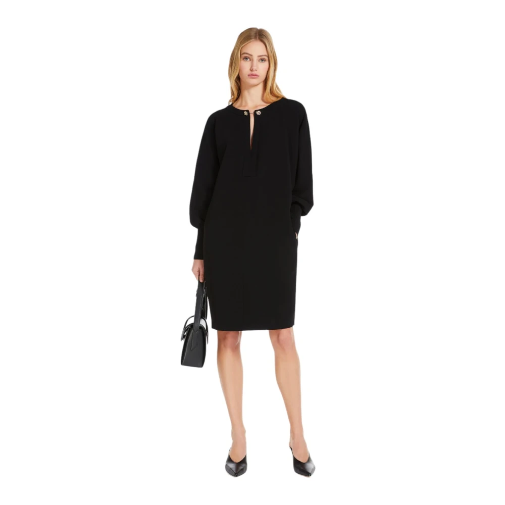 Max Mara Studio Elegante Jurk voor Speciale Gelegenheden Black Dames