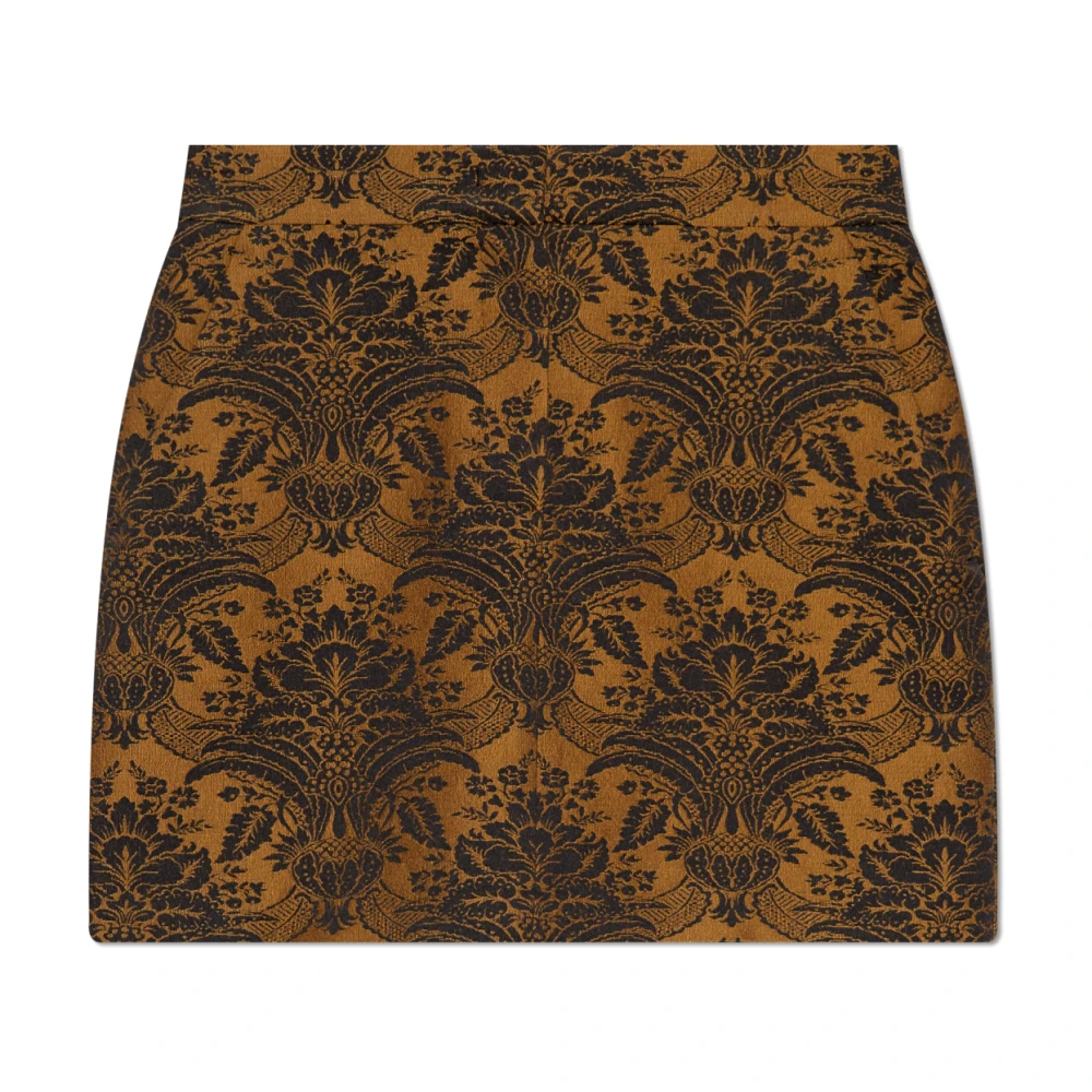 Max Mara Wollen rok Brown Dames