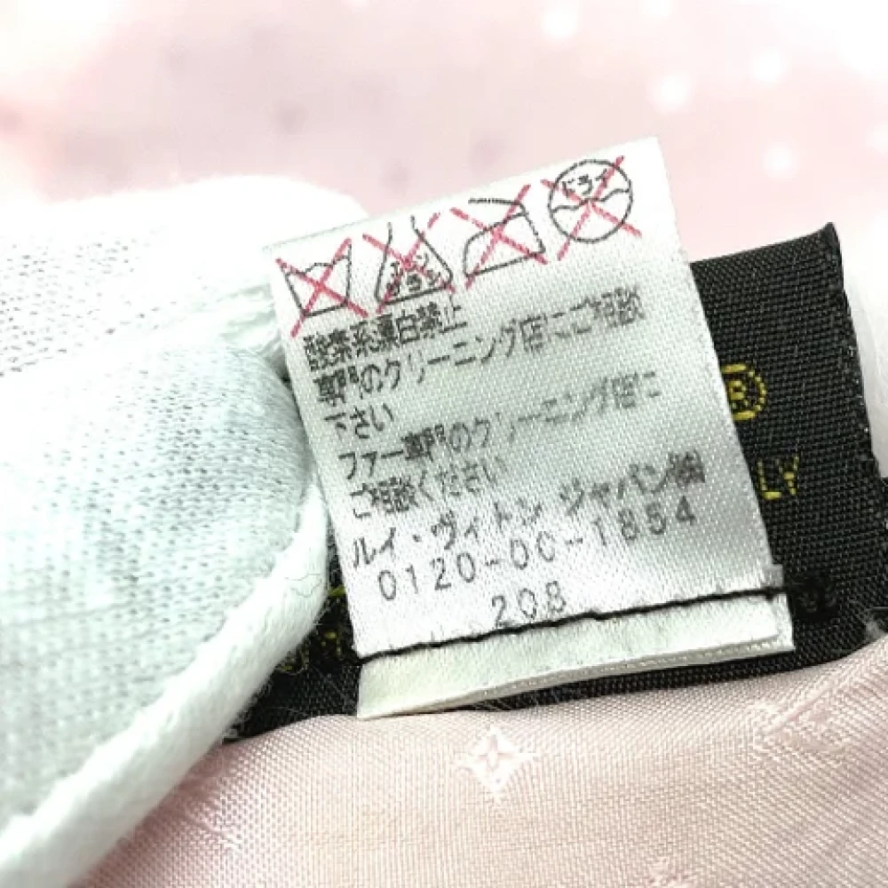 Louis Vuitton Vintage Pre-owned Silk scarves Pink Dames