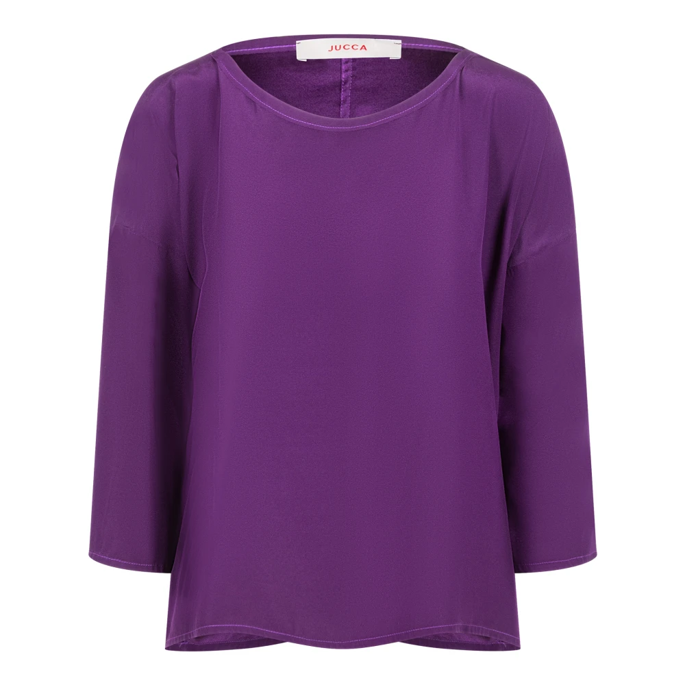 Jucca Stijlvolle Overhemden Collectie Purple Dames
